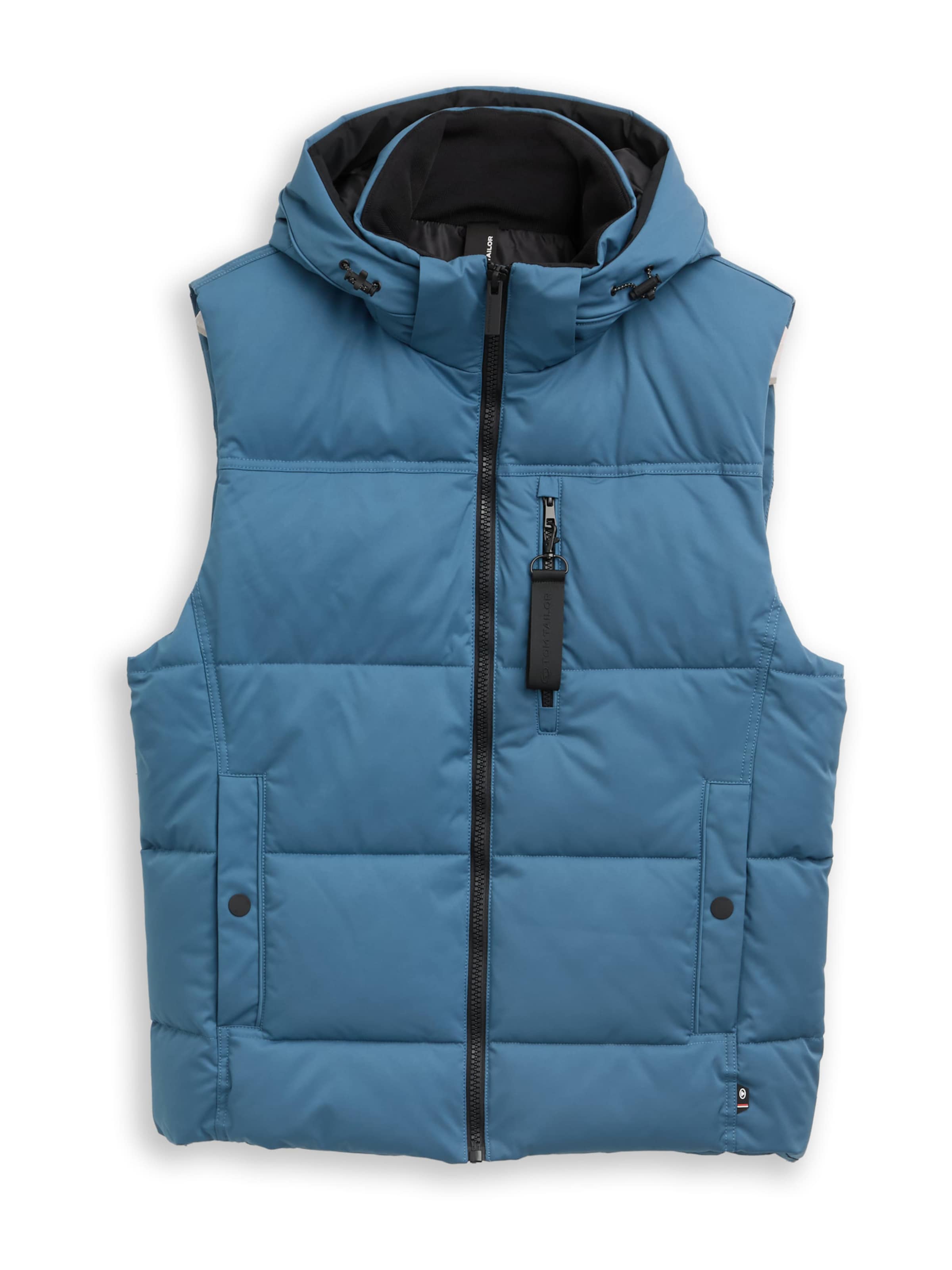 TOM TAILOR - Colete em azul: frente