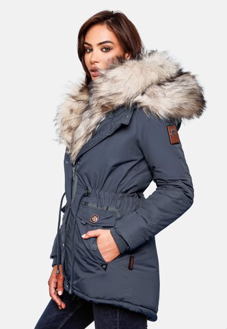 NAVAHOO Winter Coat 'Sweety' in Blue