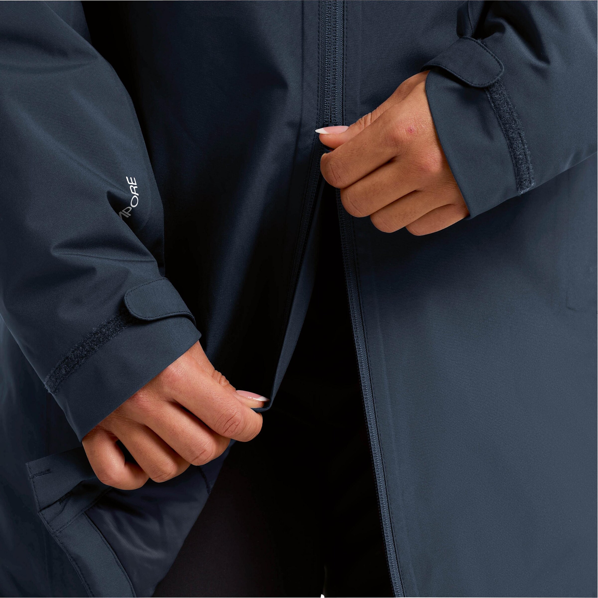 JACK WOLFSKIN Outdoor Jacket 'Heidelstein' in Blue