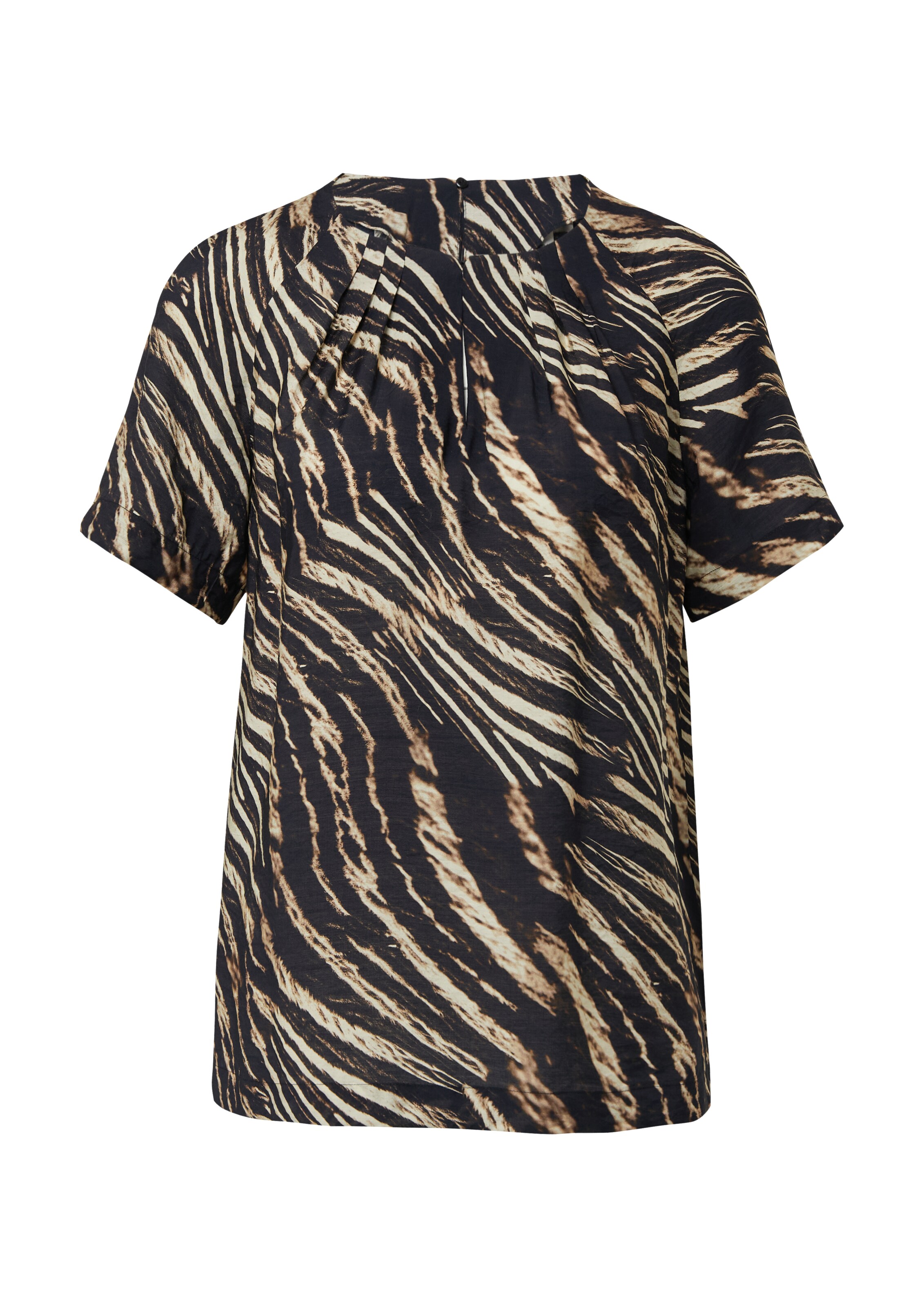 Chemisier COMMA en beige : devant