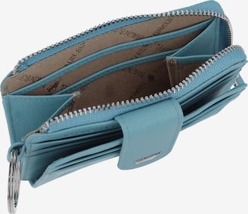 Braun Büffel Wallet 'Joy' in Blue