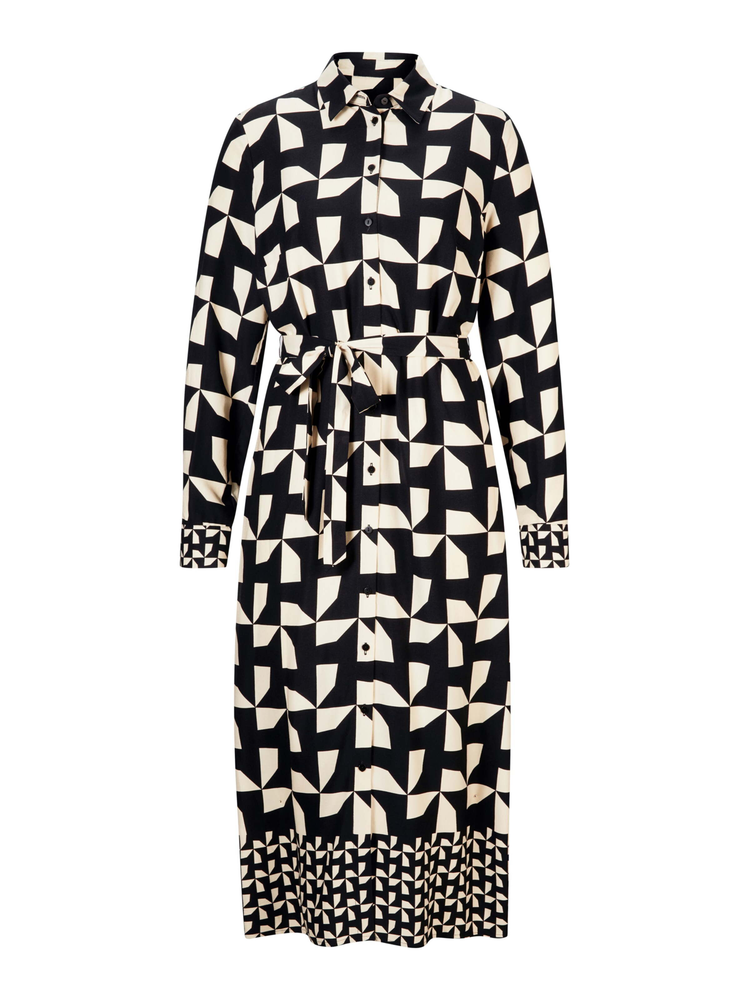 heine Μπλουζοφόρεμα σε μαύρο: μπροστά