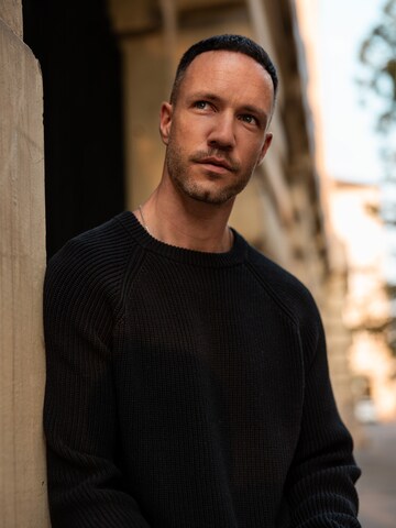 Pull-over 'Markus' DAN FOX APPAREL en noir