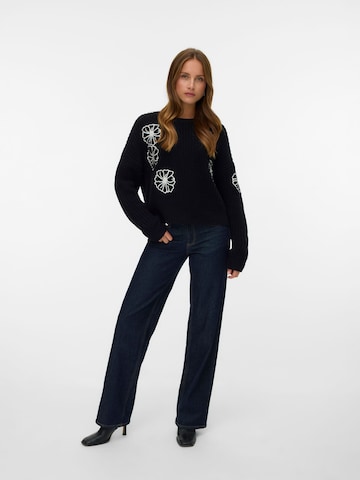 VERO MODA Trui 'VMLaura' in Zwart