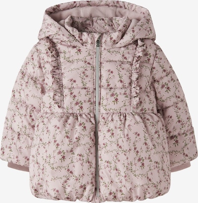 NAME IT Jacke 'NBFMAY' in 68 in oliv / pastelllila / pitaya, Produktansicht