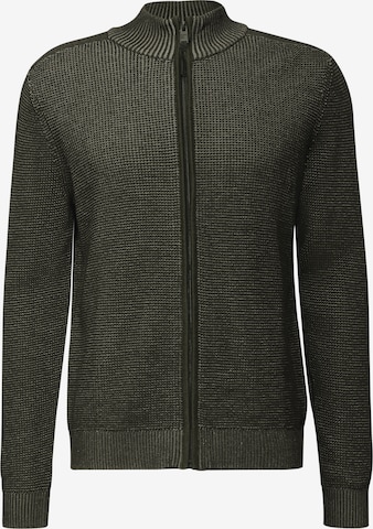 Street One MEN Strickjacke in Grün ABOUT YOU - Main Image