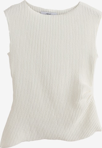 Top di Next in beige: frontale