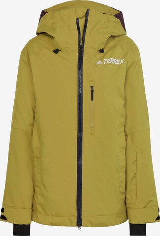 ADIDAS TERREX Sportjacke 'Resort' in Grün: predná strana