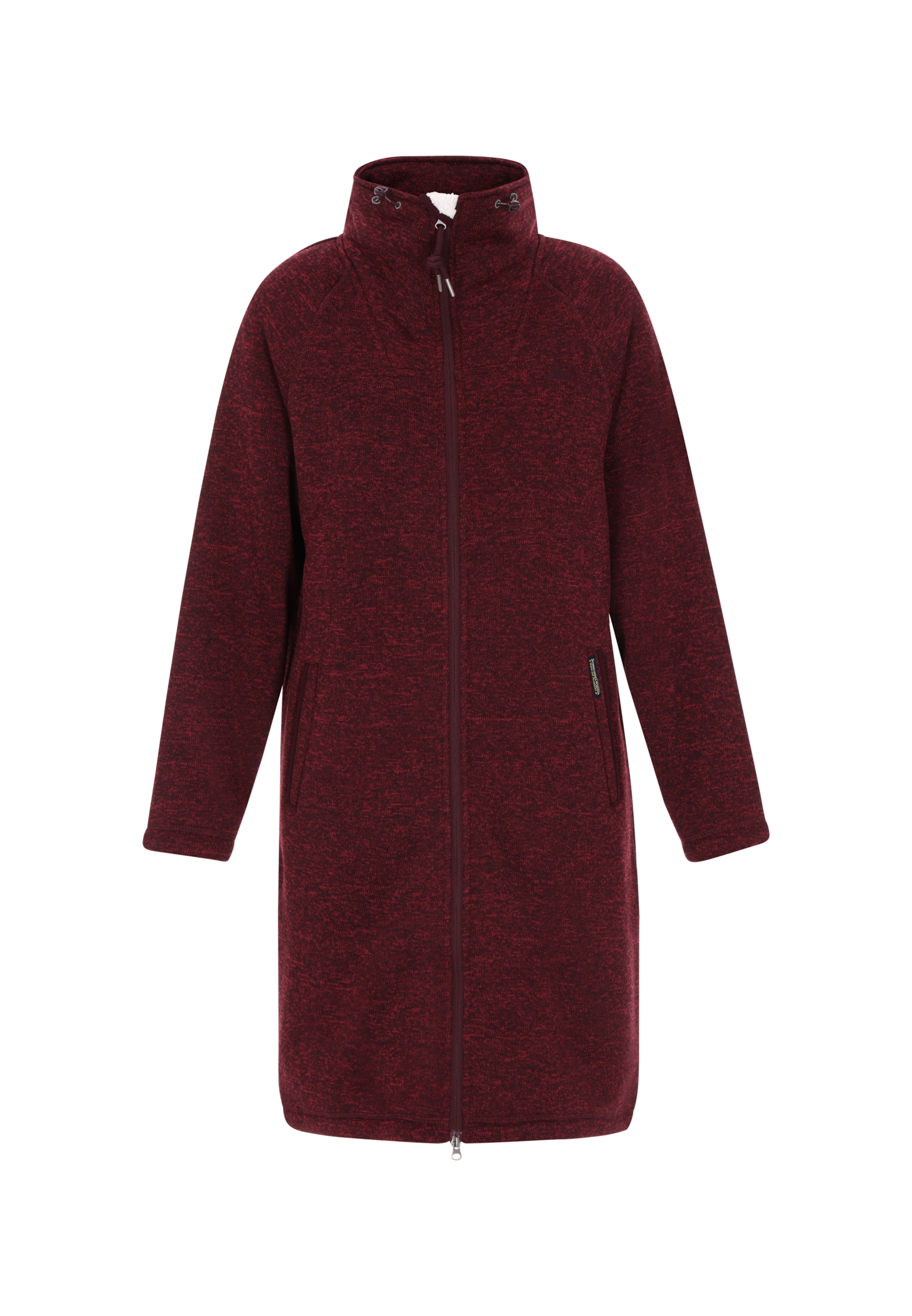 Schmuddelwedda - Abrigo de entretiempo en rojo: frente