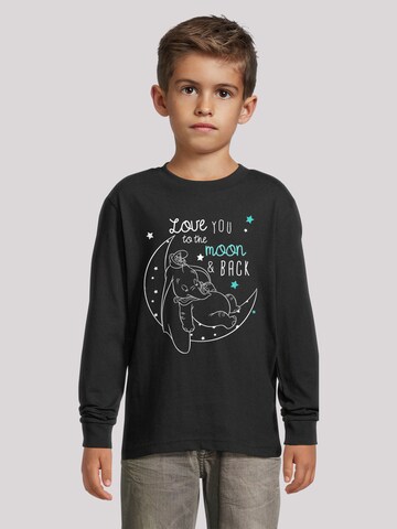 T-Shirt 'Disney Dumbo Love You To The Moon' F4NT4STIC en noir : devant