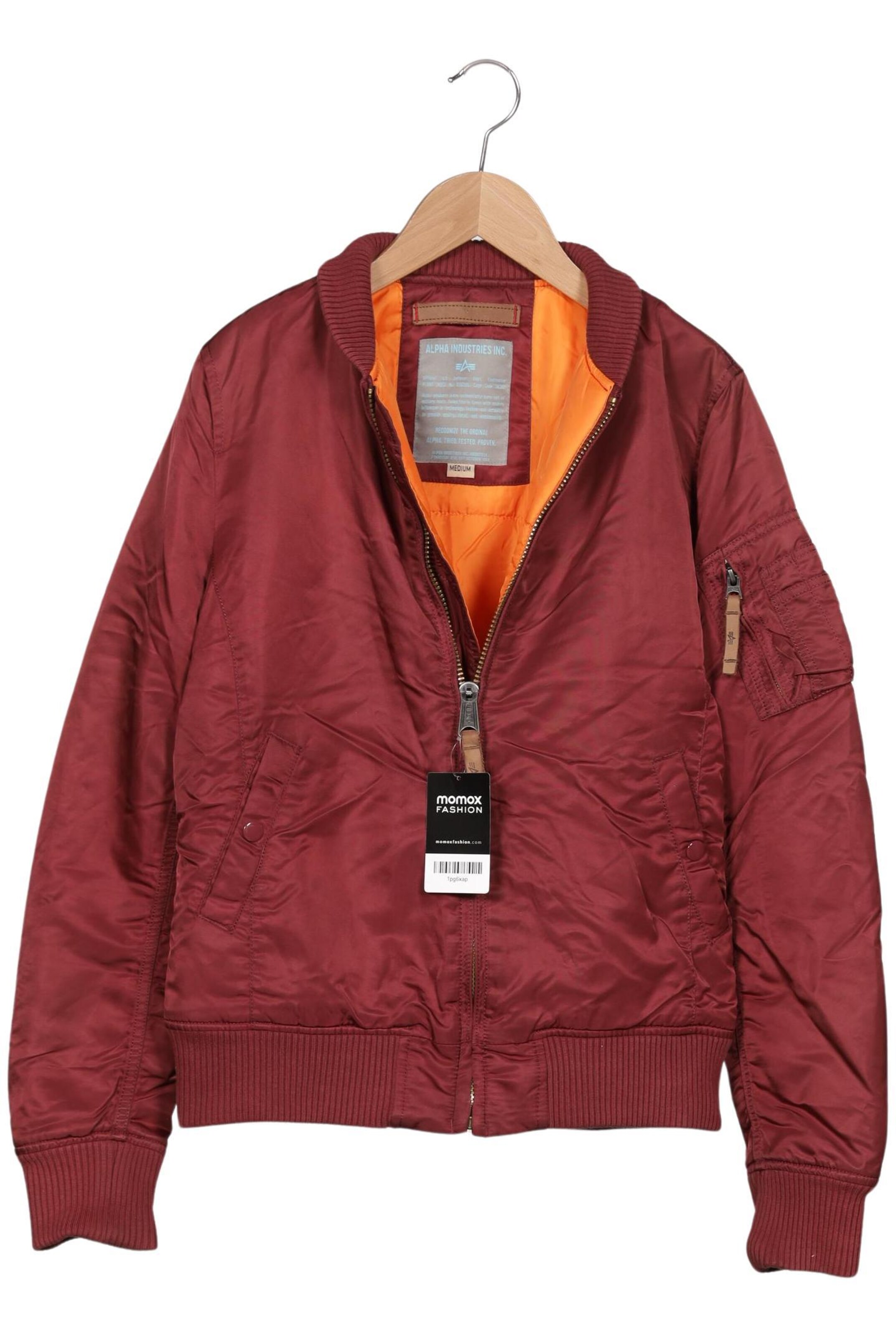 ALPHA INDUSTRIES Jacket & Coat in M in Red: front