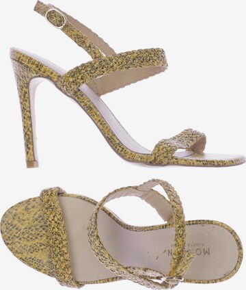 Morgan Sandals & High-Heeled Sandals in 39 in Yellow: front