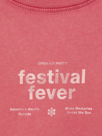 MANGO TEEN Shirt 'FESTIVAL' in Pink