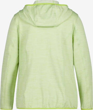 Ulla Popken Sweatvest '800979' in Groen