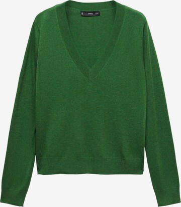 MANGO Sweater 'LUCCAV' in Green: front