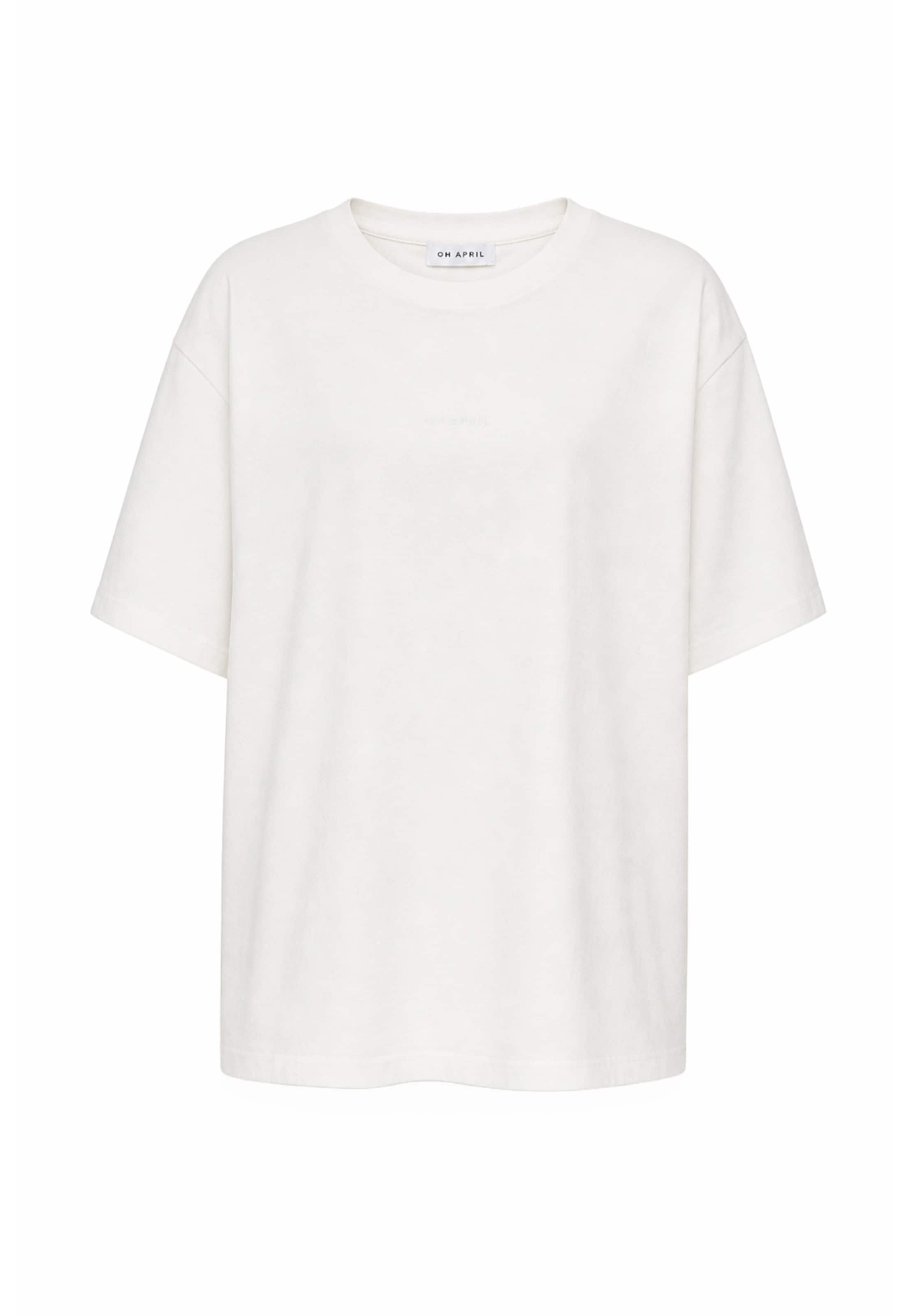 OH APRIL T-Shirt 'Midsummer' in Weiß: Vorderseite
