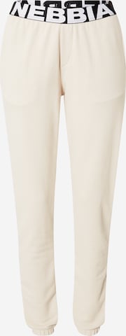 NEBBIA Sports trousers in Beige: front