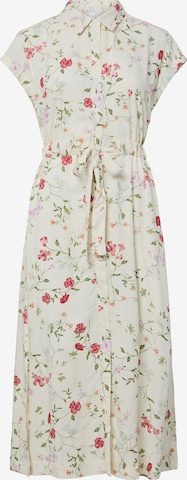 YAS Skjortklänning 'YASASINA' i vit: framsida