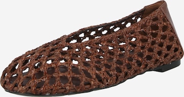 GLAMOROUS Baleríny – hnědá: přední strana