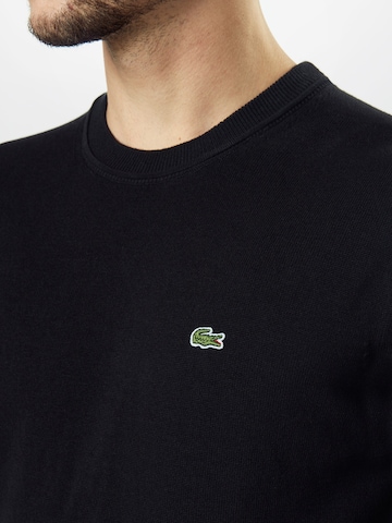 LACOSTE Regular fit Πουλόβερ σε μαύρο