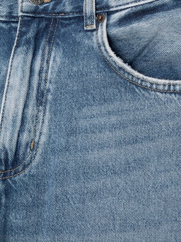 Pull&Bear Loosefit Jeans in Blau