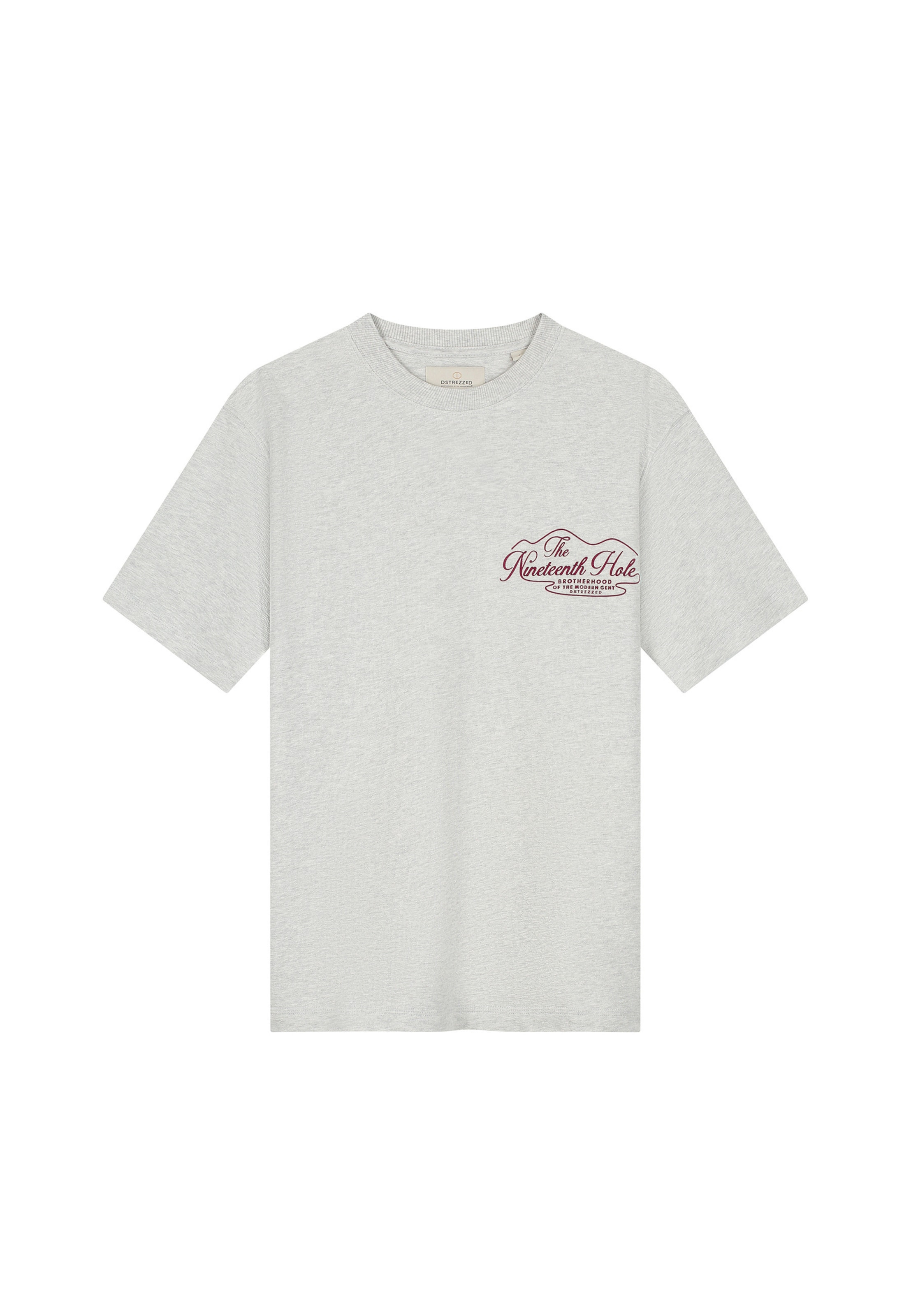 Dstrezzed T-Shirt in Grau: Vorderseite