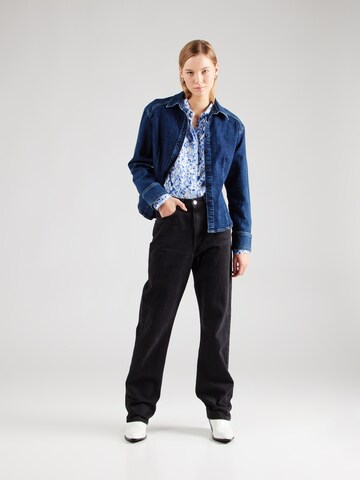 UNITED COLORS OF BENETTON Bluse in Blau