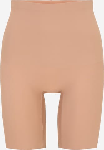 Pantalon modelant 'CARTRACY' ONLY Carmakoma en marron : devant