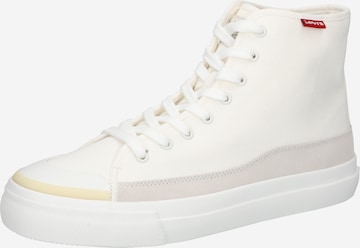 LEVI'S ® High-Top Sneakers in White: front