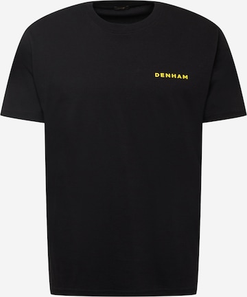 DENHAM T-Shirt 'BURTON' in Schwarz: front