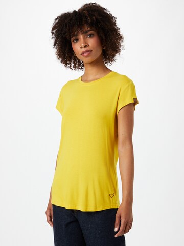 Alife and Kickin - Camiseta 'MimmyAK' en amarillo: frente