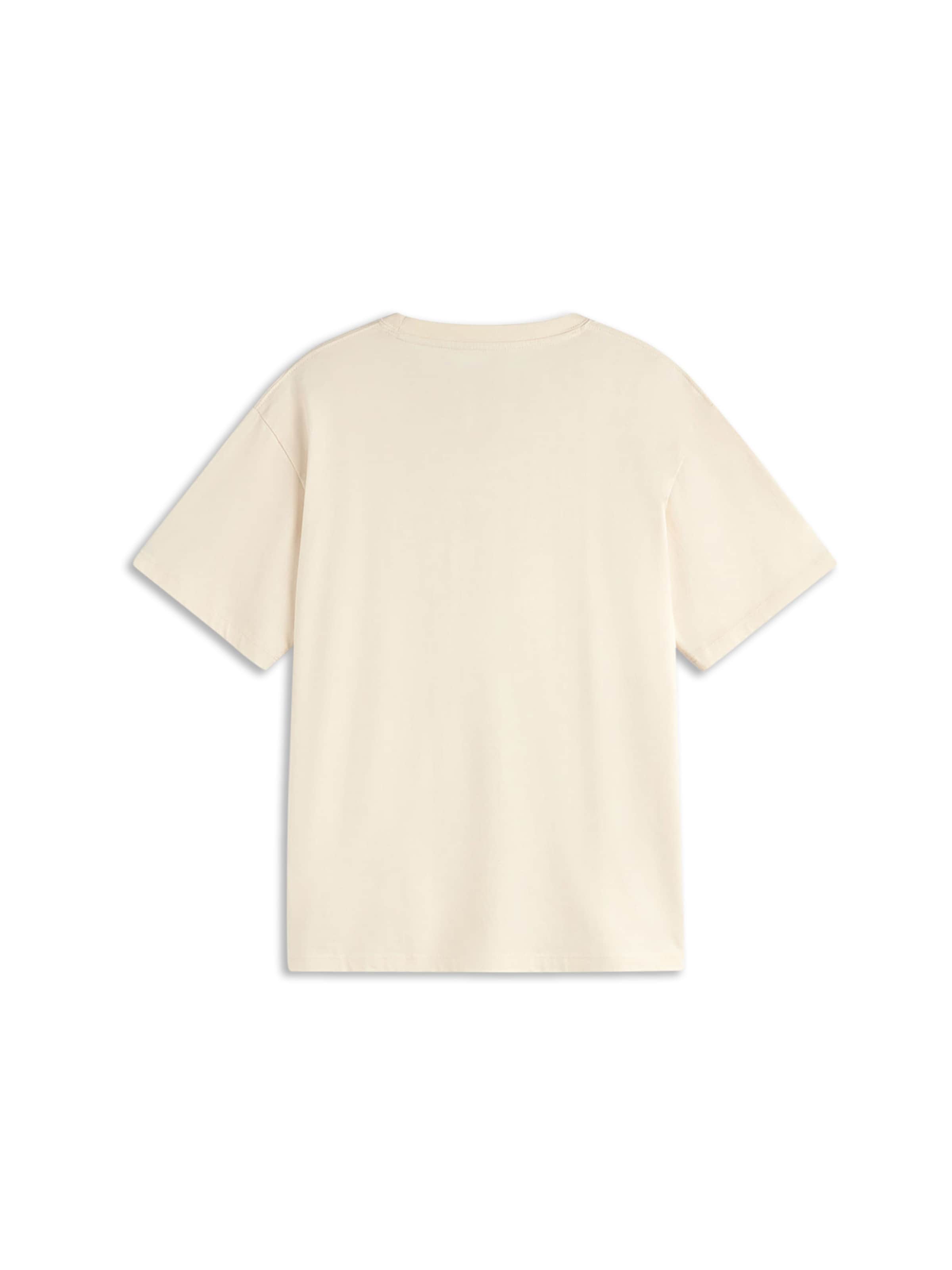 Thinking MU T-Shirt 'Perro Salchicha' in Beige