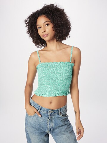 HOLLISTER Blouse in Green: front