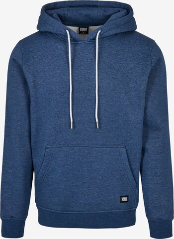 Urban Classics Sweatshirt in Blue: front