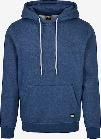 Urban Classics Sweatshirt in Blue: front