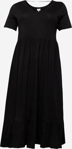 ONLY Carmakoma Kleid 'MAY' in Schwarz: predná strana