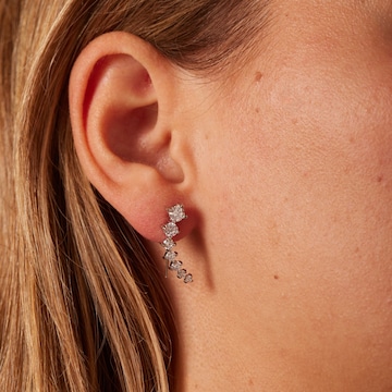 Lucardi Earrings in Silver