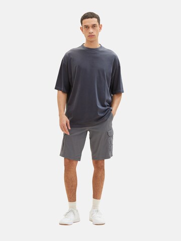 TOM TAILOR Regular Shorts in Grau