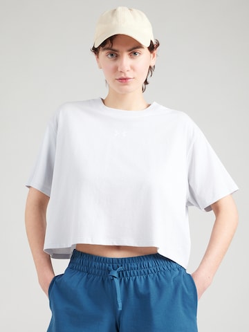 UNDER ARMOUR Funktionsshirt 'Rival' in Grau: Vorderseite