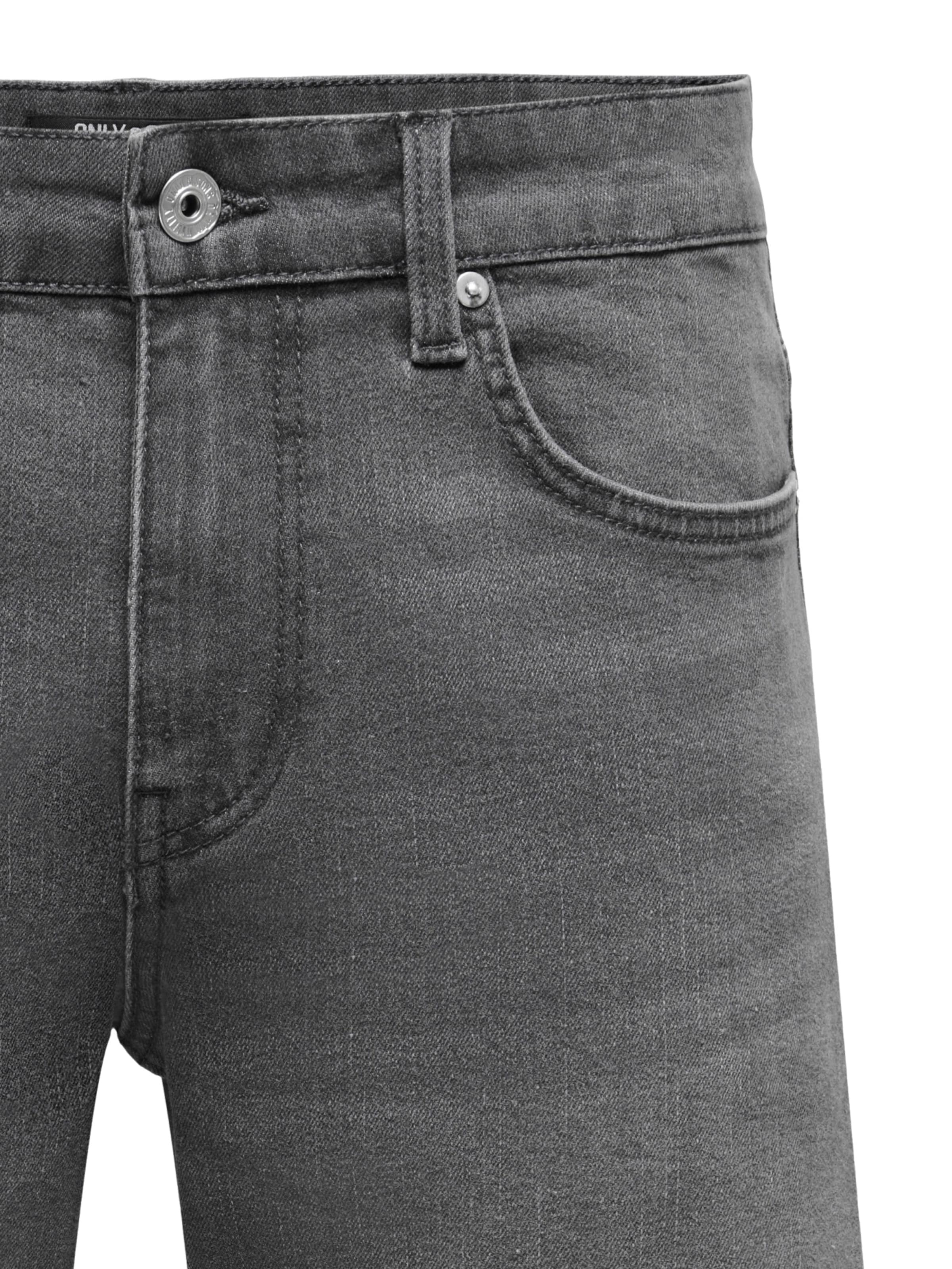 Only & Sons Regular Jeans 'Weft' in Grijs