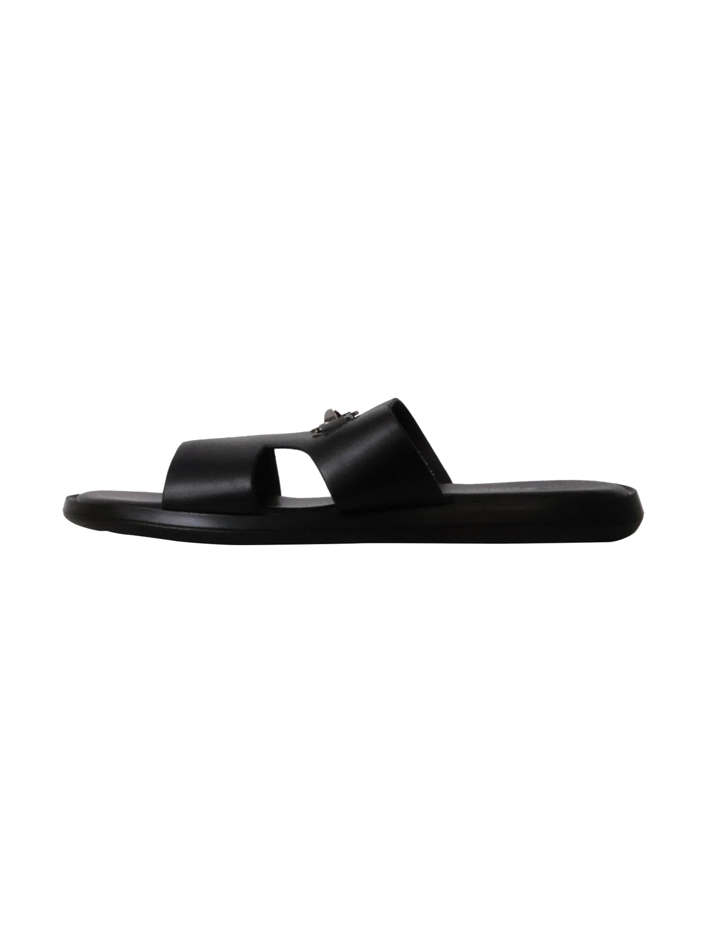 Mule Elong en noir : devant