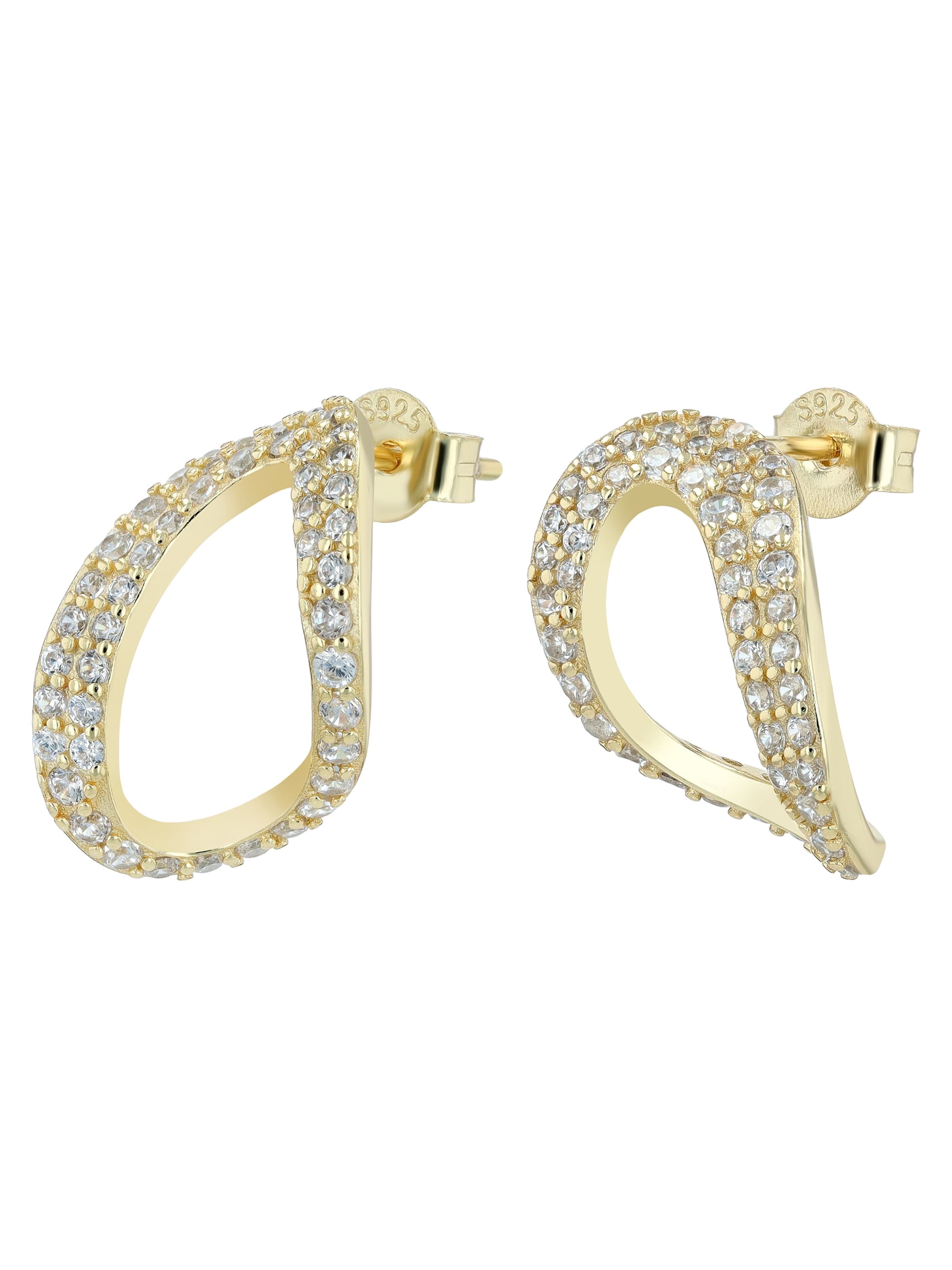 Akzent Earrings 'langlebig' in Gold