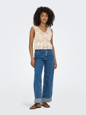 ONLY - Chaleco 'ONLViola' en beige