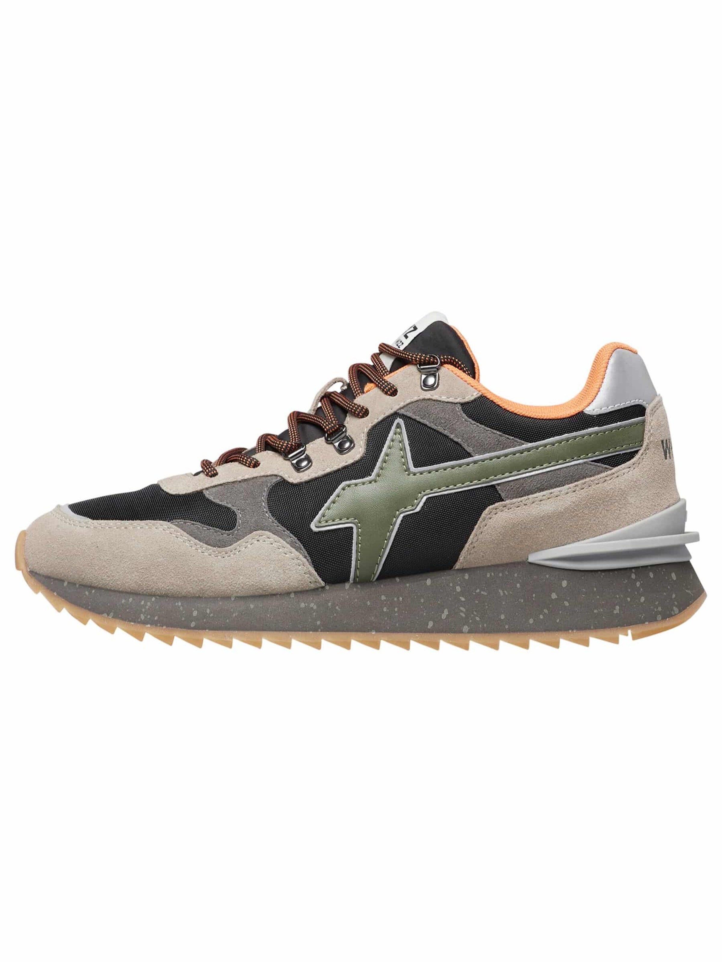 W6YZ Sneakers laag 'YAK-M.' in Zwart