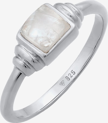 Bague ELLI PREMIUM en argent : devant