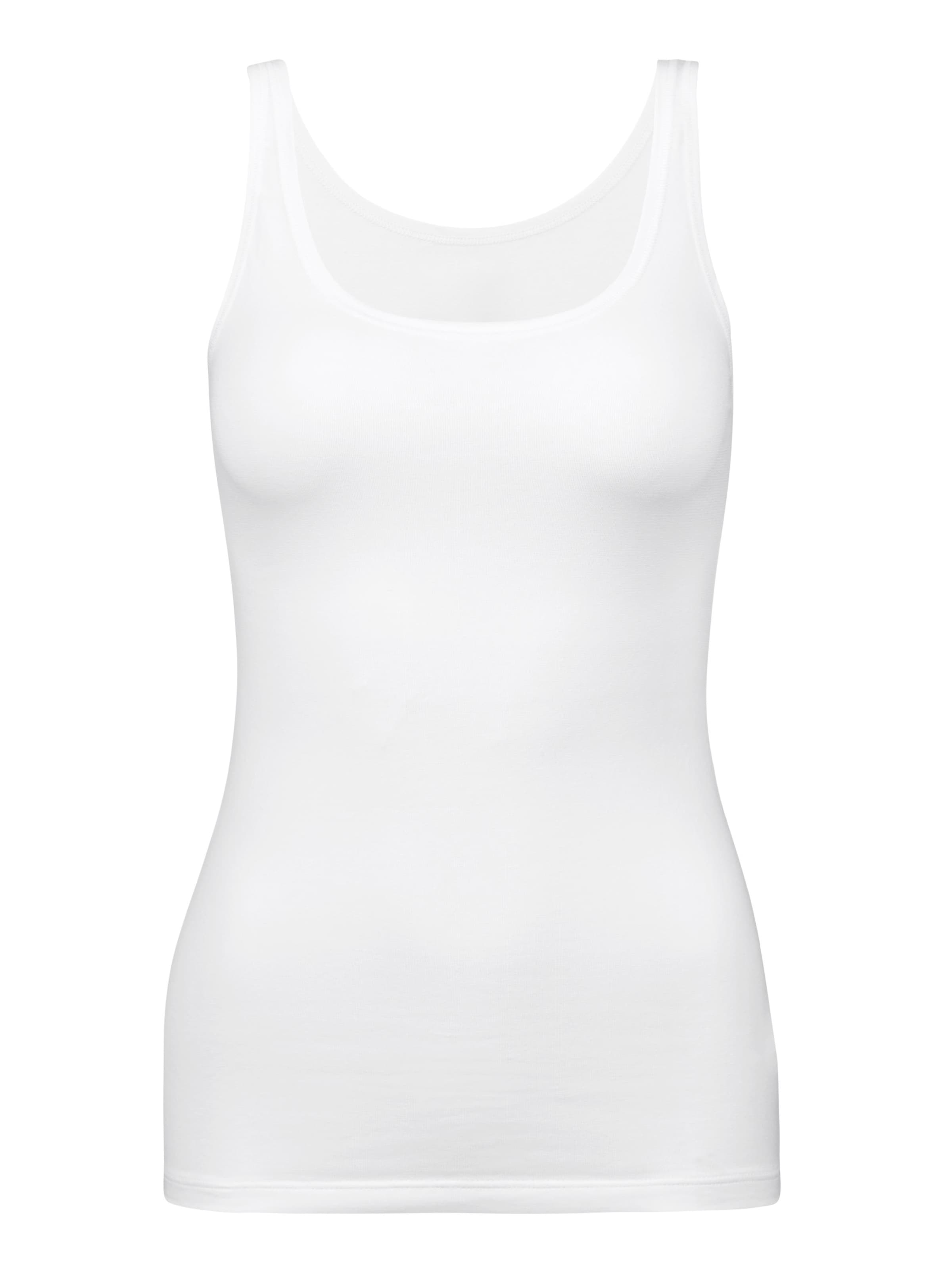 CALIDA Undershirt 'Natural Comfort' in White: front