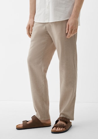 s.Oliver Regular Trousers in Brown