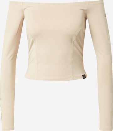 T-shirt 'Graphic Lexie LS Bardot' LEVI'S ® en beige : devant
