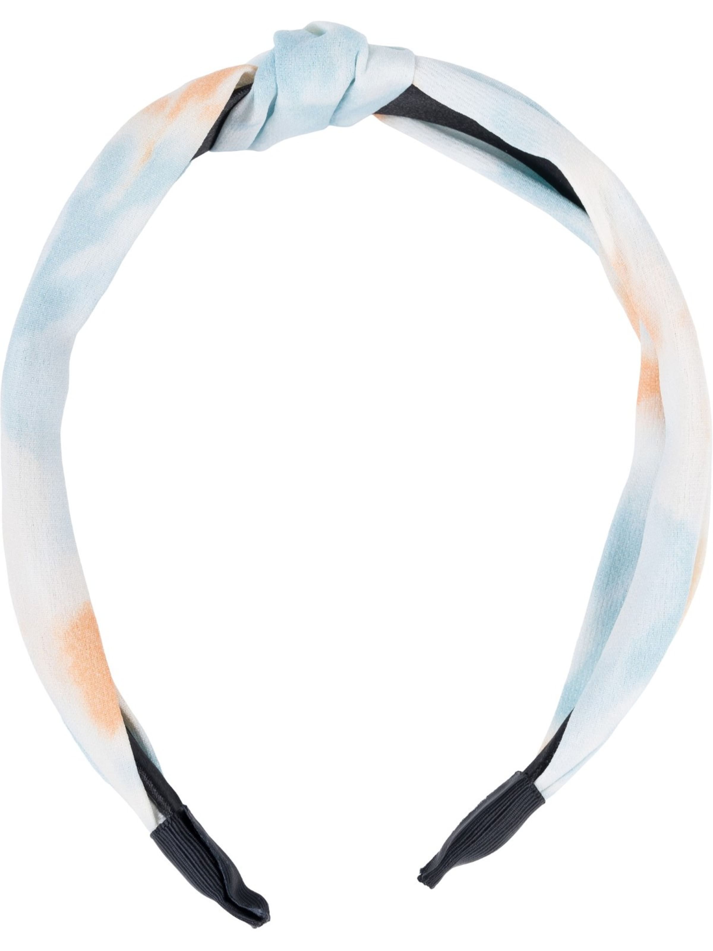 styleBREAKER Haarschmuck 'Stoff Haarreif Batik Farbverlauf'‌‌‌‌‌‌‌‌‌‌ in Blau