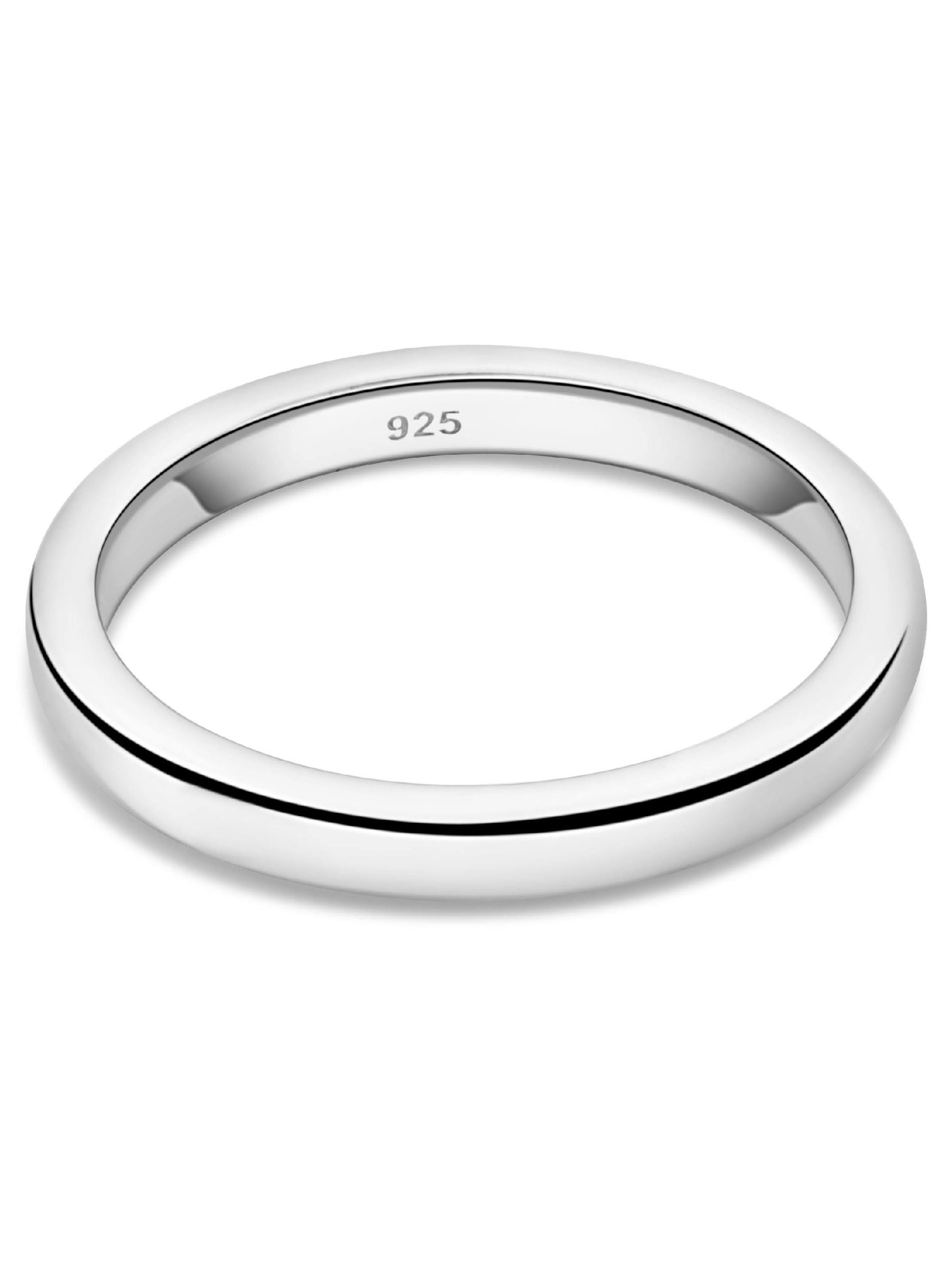 Tony Fein Ring 'Schlicht' in Silver